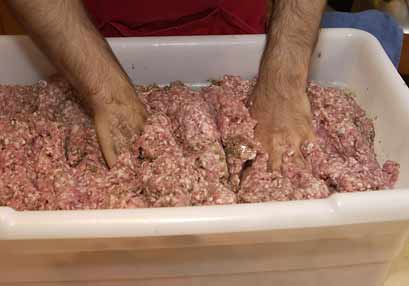 sausage making